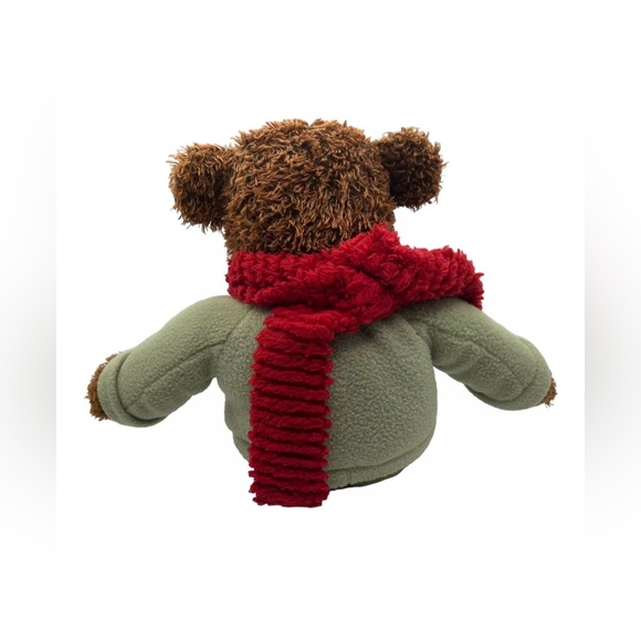 Hallmark teddy bear mittens blush bear 12’’ inch Christmas holiday .pre owned - Picture 7 of 16